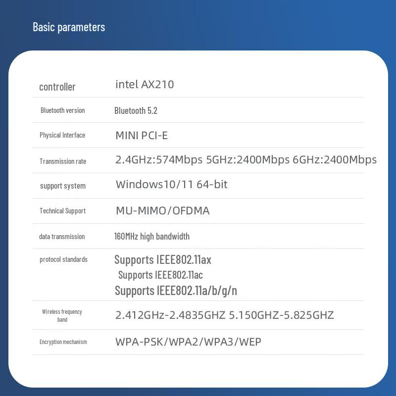 EB-LINK Desktop Wireless Wi-Fi Card & Antenna Kit