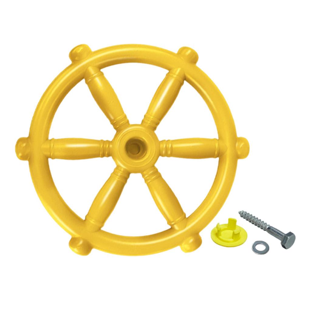 Pirate Ship Steering Wheel Children's Gym Playhouse Toy for Creative Play And