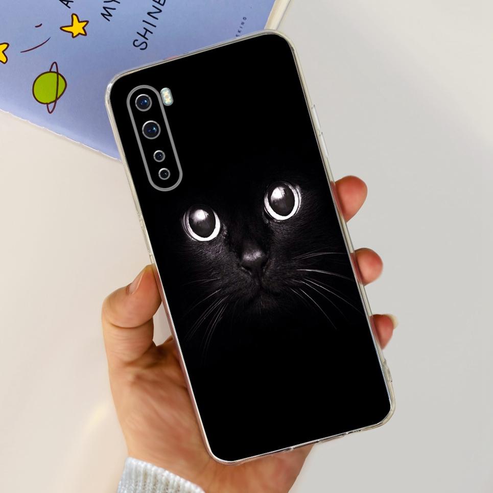 Soft Silicone TPU Coque Cover For Oneplus Nord Phone Case Cartoon Cat Cool Style Astronaut Fundas Oneplus Z 8 Nord 5G Cover Capa