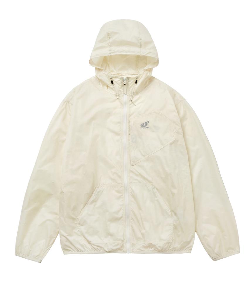Phyps Motorcycle H-Tech Packable Windbreaker_Solid Ver Ivory