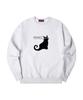 NUHABIT N/H Eye Contact Oversized Fleece-Lined Sweatshirt_Melange White (Gom4-4Nh1195)
