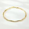 14K Glam Crush Twist Layered Bracelet Gcbdb589