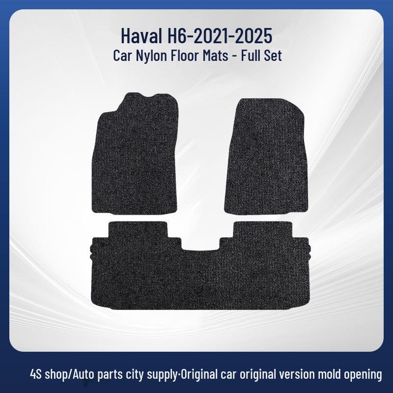 Custom Fit Nylon Floor Mats for Haval H6 2021-2025 - Durable, Wear-Resistant, and Anti-Dirty Car Mats