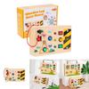 Wooden Switch Game Board Children Puzzle Toy Set With Led Lights For Preschool Early Education And Interest Cultivation