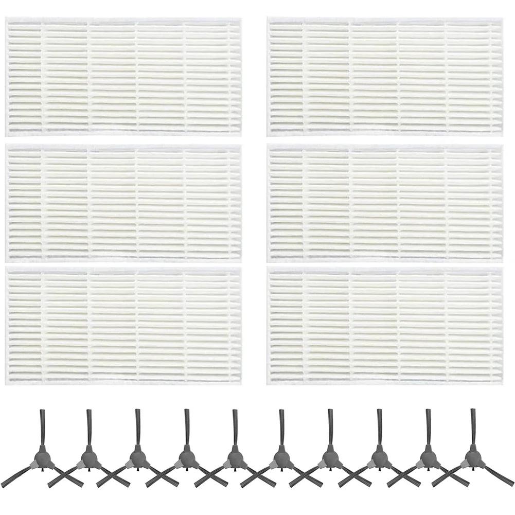 1 Set For ROPVACNIC A1 Robot Vacuum Cleaner Accessories Replacement Side Brush Filter Kits Spare Parts Set