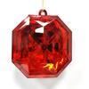 Christmas Wreath Ornaments: Acrylic Gem & Plastic Tree Pendants