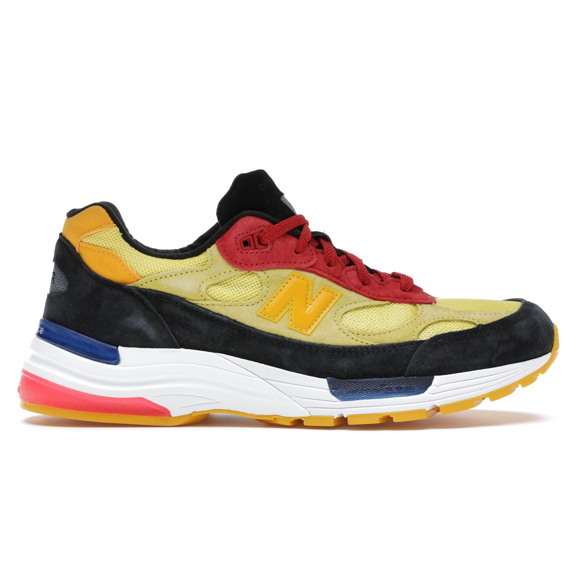 

Кроссовки унисекс New Balance 992 Made in USA Atomic Yellow Red M992DM