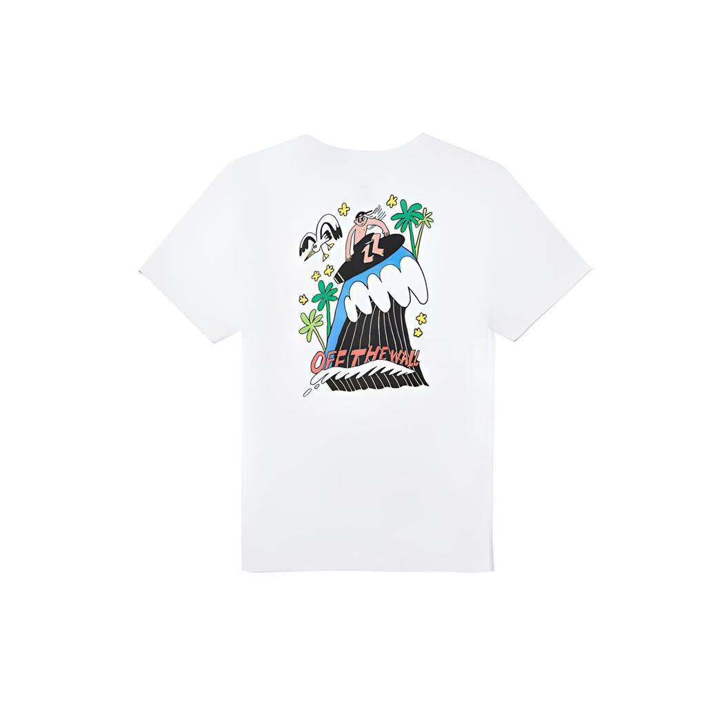 Vans Asia Artist Collaboration Edition T Shirt Men's White VN0A4RAYWHT