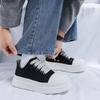 Big Head Platform Bread Shoes Retro Classic Casual Shoes Commuting Board Shoes Men'S College Wind Heightening Canvas Shoes