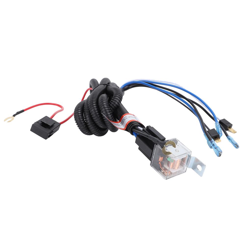Horn Wiring Harness Relay Kit 80A 4 Pin Spst Normally Open Speaker Wiring Harness Relay Kit for Car Truck SUV RV ATV