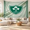Ireland Rugby Wall Tapestry, Soft Fabric Wall Hanging, Decorative Backdrop For Bedroom Home Wall Art