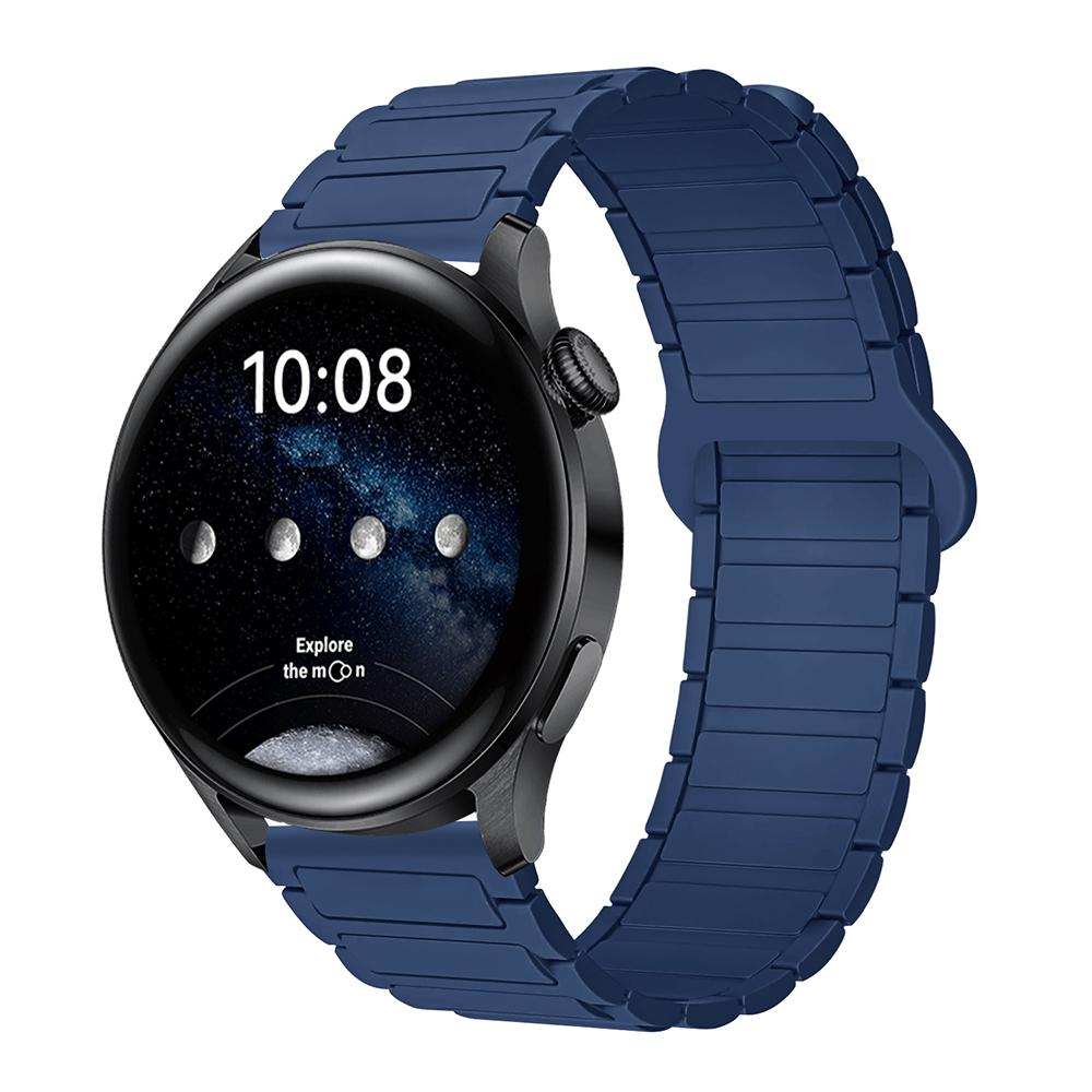 Bracelet Magnétique 18mm 20mm 22mm pour Samsung Galaxy Watch 7 6 5 4 40mm 44mm 5Pro 6Classic Bracelet en Silicone pour Huawei Watch GT5 GT5 Pro 46mm xiaomi