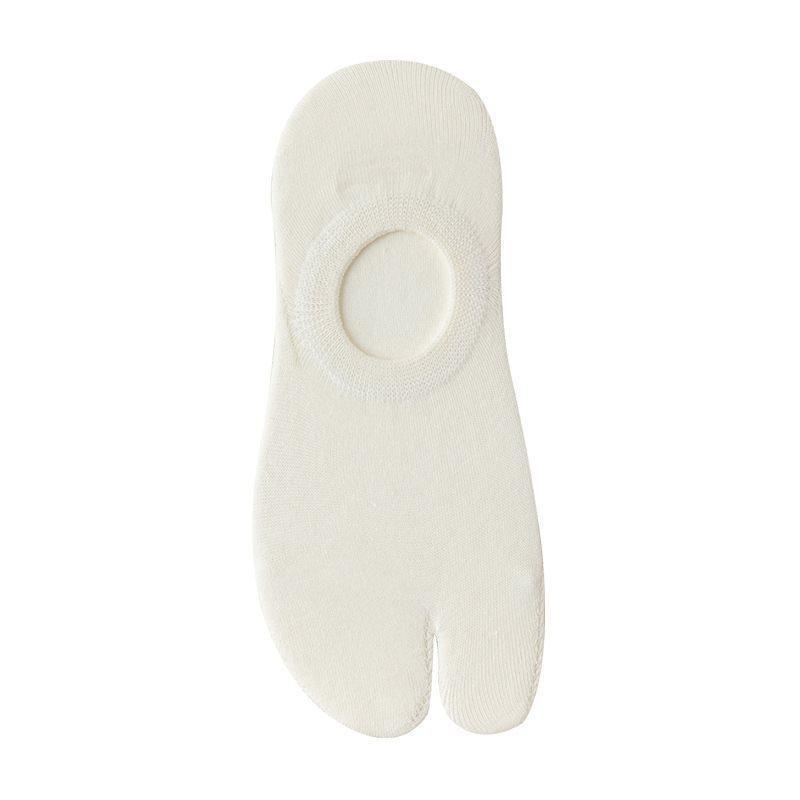 Japon Tarzı İki Parmak Pamuklu Çoraplar Unisex Clog Çoraplar Polyester Ayak Parmakları Ayırıcı Çoraplar Kimono Parmak Arası Terlik Sandalet Ayırıcı Çorap