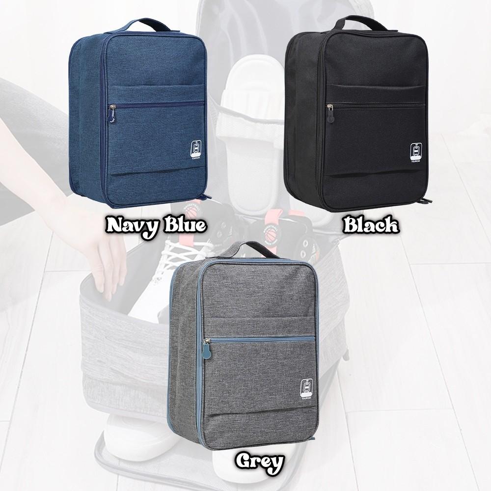 

Waterproof Travel Shoe Bag Oxford Cloth Shoe Organizer Portable Shoe Storage Bags чорний