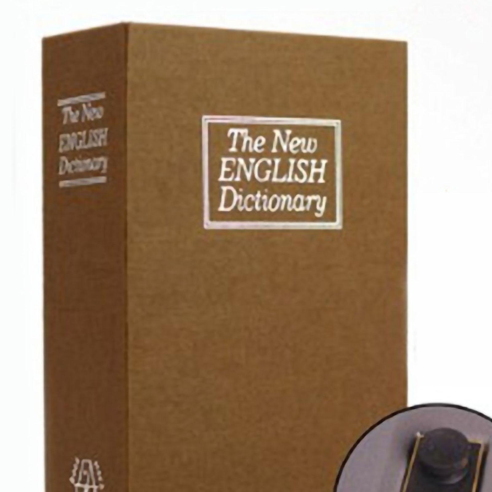 

Diversion Book Safe Medium Size Thickened Inner Wall Highly Simulated Book Safe Combination Lock for Money Valuables