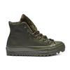 Converse Ctas Lift Ripple Hi High Top Canvas Shoes Women's Army Green 562425c