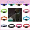Reflective Neoprene Adjustable Padded Nylon Dog Collar In 12 Colors And 5 Sizes Suitable For All Dog Breeds