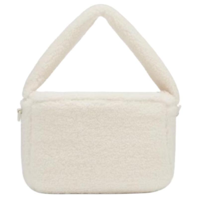 New Balance Polyester Shoulder Bag, Crossbody Bag, Handbag Regular Kids' White New Balance 8PD42013-IV