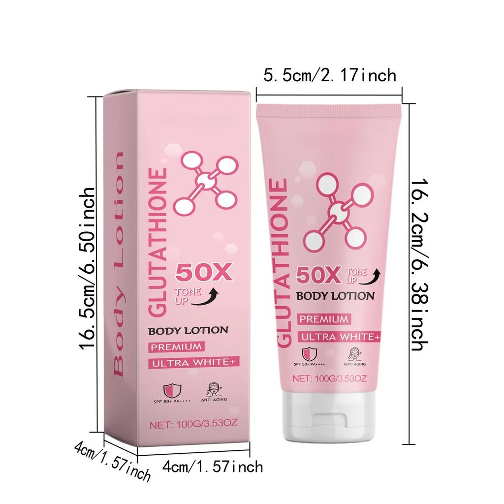 Strahlende Haut Bodylotion Feuchtigkeitsspendend Glättend Nährende Haut Leicht zu Tragen Reduziert Trockenheit Aufhellender Ton Körpercreme