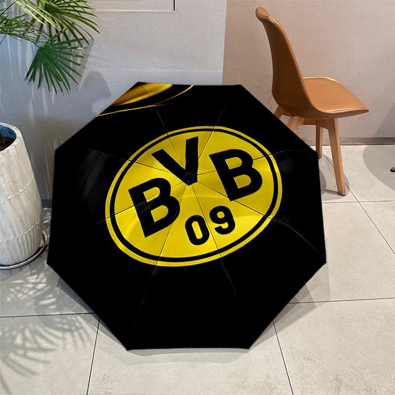 B-BVB Umbrella with Automatic Open/Close & Self-8-Rib Heavy-Duty Umbrella, Compact Travel Umbrella Suitable for Outdoor