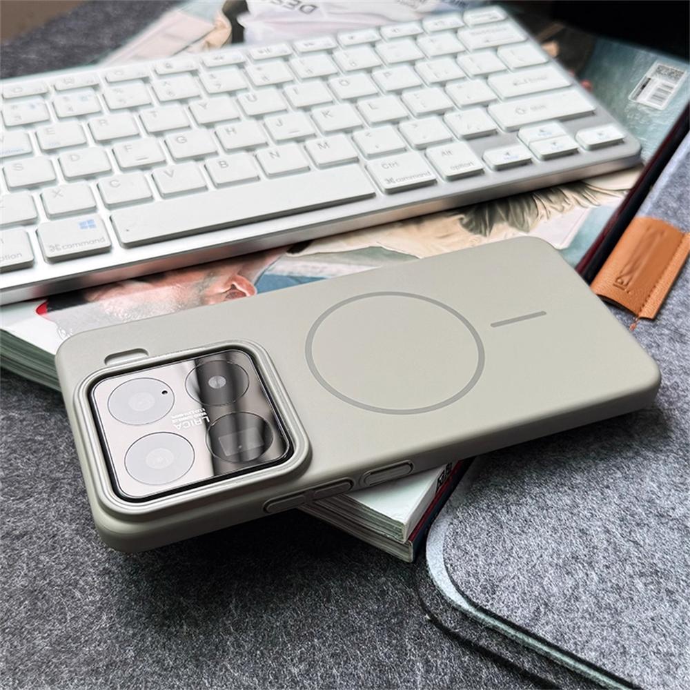 

Ультратонкий матовый твердый чехол из ПК однотонного цвета для Xiaomi Mi 15 Pro 14 Ultra 14T 13 CIVI 5 Pro, тонкий магнитный чехол для беспроводной зарядки xiaomi 14T pro