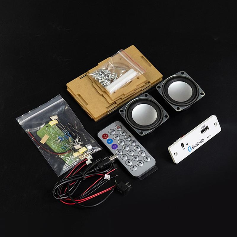 Diy Bluetooth Compatible Speaker Kit Diy Soldering Electronic Projects Soldering Practice Kit For Home School Education Supplies