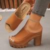 Sandals Trendy Opentoe Chunkyheeled Ideal For Weekend Adventures Romantic Dates And Casual Daily Outfits Women Shoes