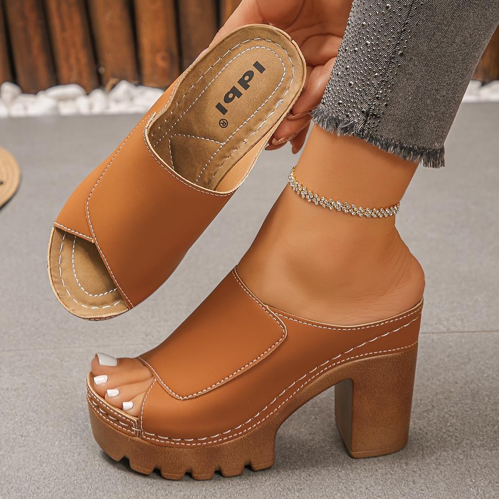 Sandals Trendy Opentoe Chunkyheeled Ideal For Weekend Adventures Romantic Dates And Casual Daily Outfits Women Shoes