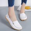 Summer  New Sewing Comfy Flat Sneakers Women Shoes for Women Leather Shoes Leisure Walking Femininas Footwear Plus Size 44