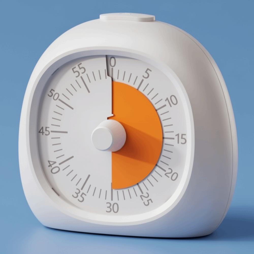 60 Minutes Visual  Timer Self-discipline Electronic Children's Timer  Reading Room