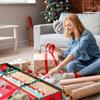Oxford Xmas Ornament Organizer Washable Under Bed Storage Christmas Wrapping Paper Storage Bag