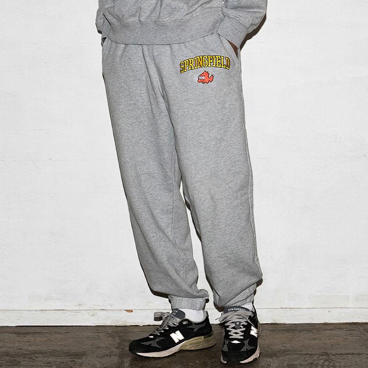 Levis X The Simpsons Cartoon Print Jogger Pants Men Bottoms Gray A2060-0000