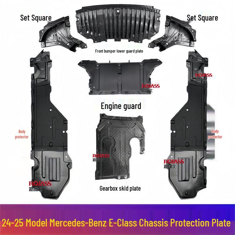 

Mercedes-Benz E-Class W214 Front Bumper & Underbody Shield for E200, E260, E300, and E320L Front Right Triangle Board [Brand] Plastic