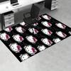 1pc Sanrio Hello Kitty Mermaid Printed Office Carpet Rectangle Rug Under The Table,Perfect Room Decor for Living Room, Bedroom, Kitchen, Non-slip Floo