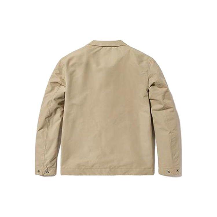 Timberland Casual Solid Color Waterproof Jacket Men Jackets Light-Earth A26ZZ-269