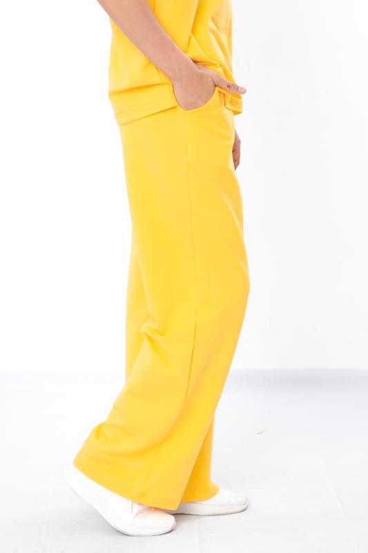 Stylish Teen Girls’ Set – Comfy Cotton Tee & Relaxed Fit Pants, Summer, 6430-057-33 HC