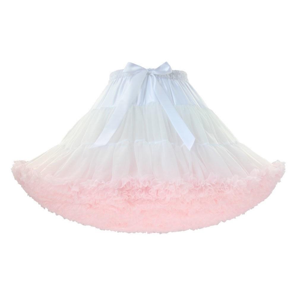58 Styles Lolita Tutu Skirt 42cm 280g Hexagon Mesh Crinoline No Bone Petticoat Daily Cosplay