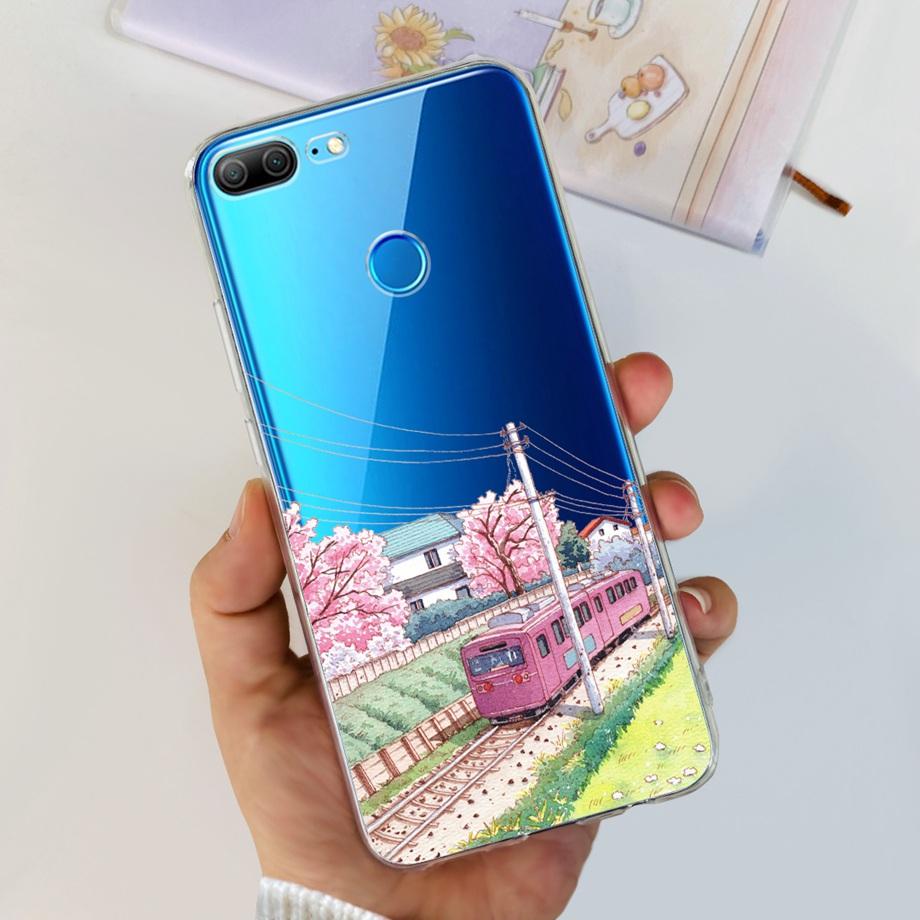 For Huawei Honor 9 Lite Transparent Luxury Fashion Soft TPU Silicone Bumper Capa For Honor 9 Lite Honor9Lite Bumper Housing Case