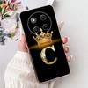 Für Honor Magic7 Lite Hülle BRP-NX1 Stilvolle Krone Buchstaben Abdeckung Weiches Silikon Schlanke Handyhülle Für Honor Magic 7 Lite Fundas Coque