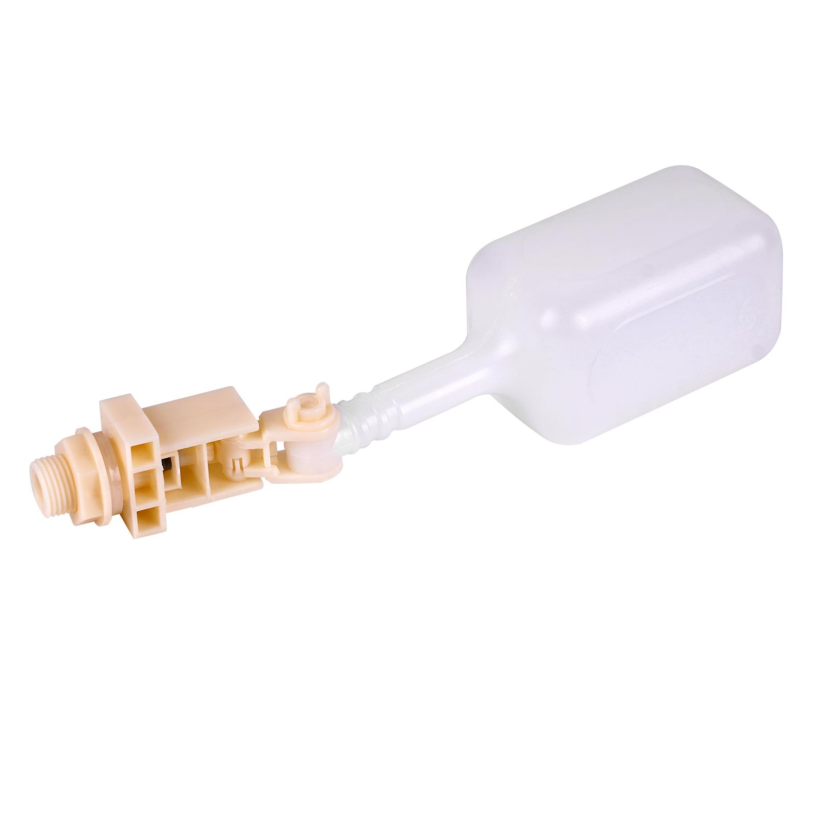 DN15 Регулируемый 1/2  Поплавковый Автоматический Клапан Заполнения Автоматический Заливной Бак Контроль Уровня Воды 1/2  Резьба Пластиковый Поплавковый Шаровой Клапан