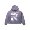 Mens Oversized Hooded Sweatshirt With Graphic Print Winter Streetwear Cotton Blend Pullover