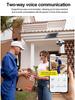 6MP Ultra HD 4G Solar Outdoor WiFi Surveillance Camera with Three Lenses