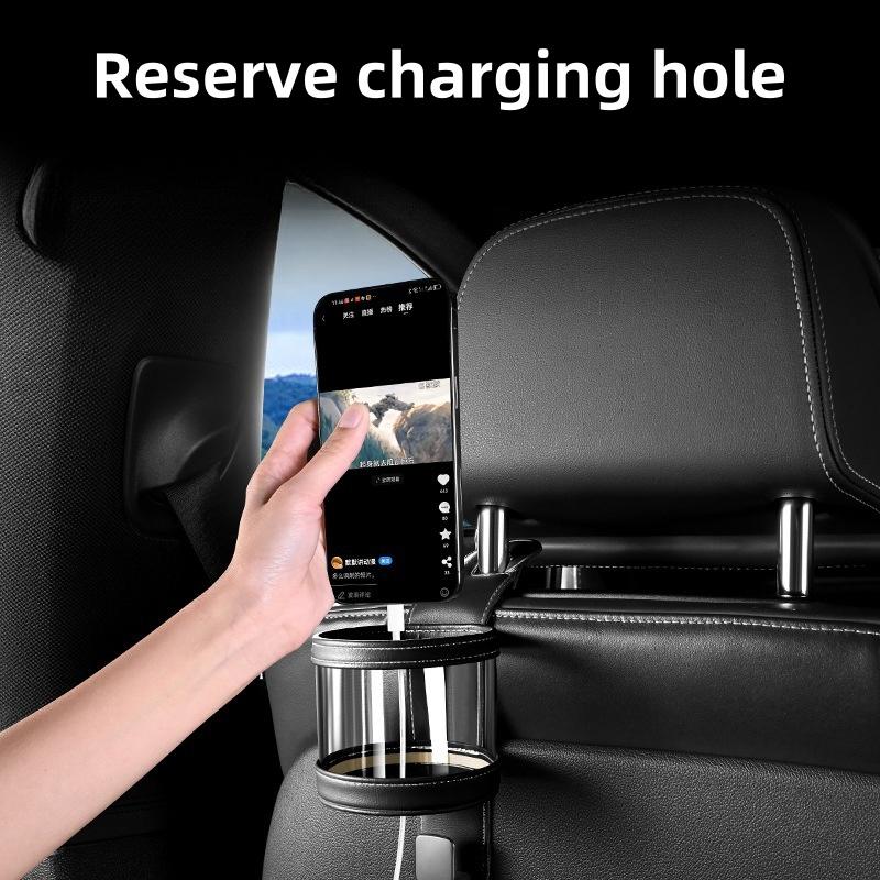 For Car Cup Holder Hook Car Sports Seat Back Multifunctional Hook Car Tea Cup Holder