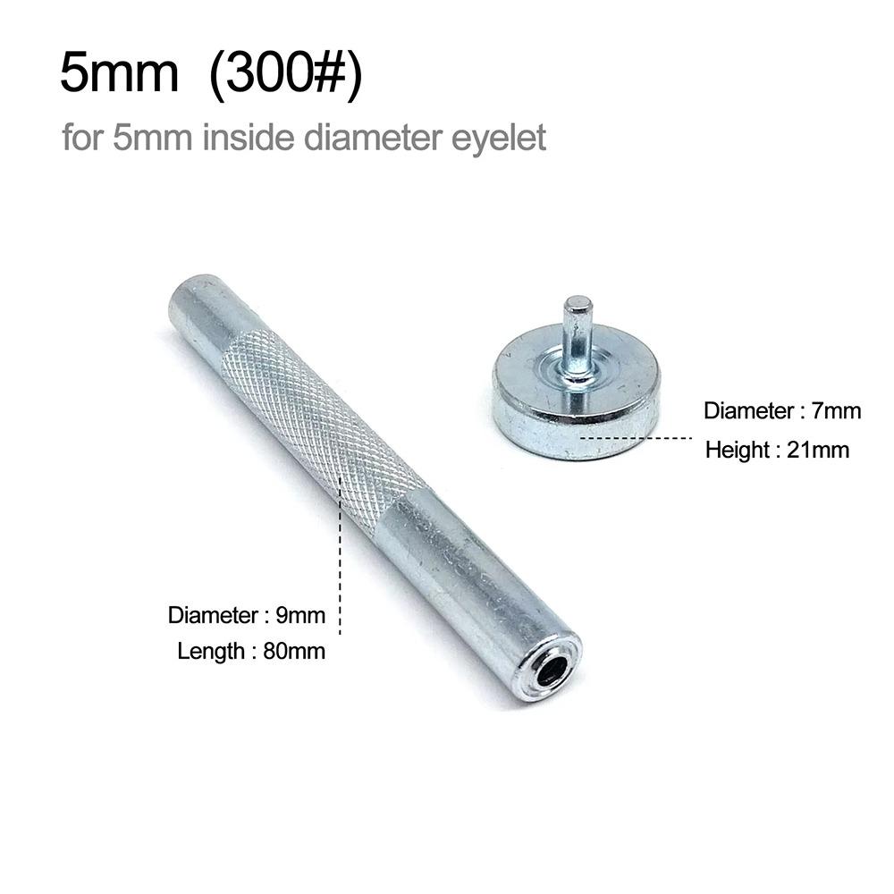 

1 шт. DIY аксессуары кожа люверсы форма углеродистая сталь люверсы монтажный инструмент 300# 5mm