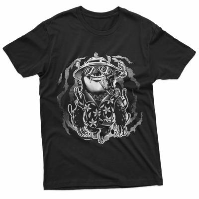 Ornamental Skull With Eyes And Tentacles 100% Cotton T-shirt Mens Tees Top