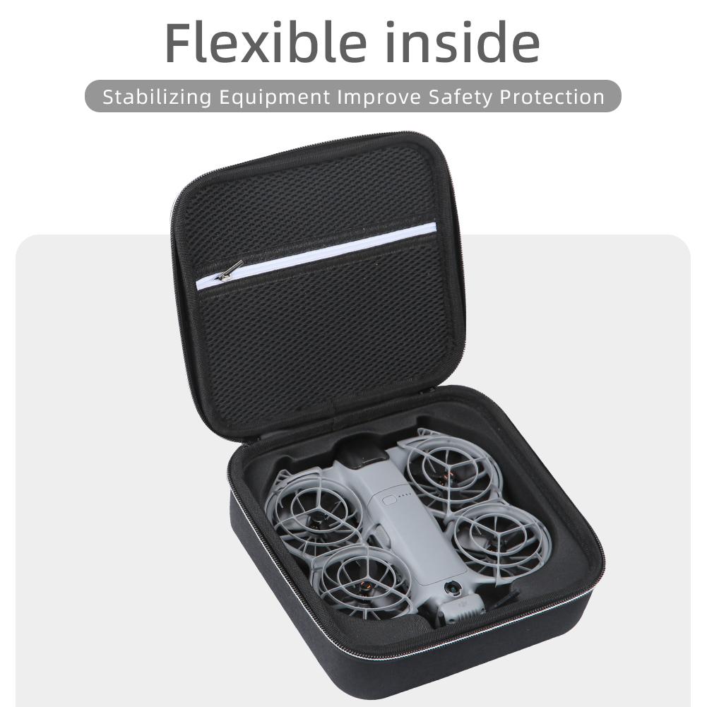 For DJI Neo2 Storage Bag Smooth Flight Storage Bag PU Shoulder Bag Handbag Drone Accessories Portable Storage Bag