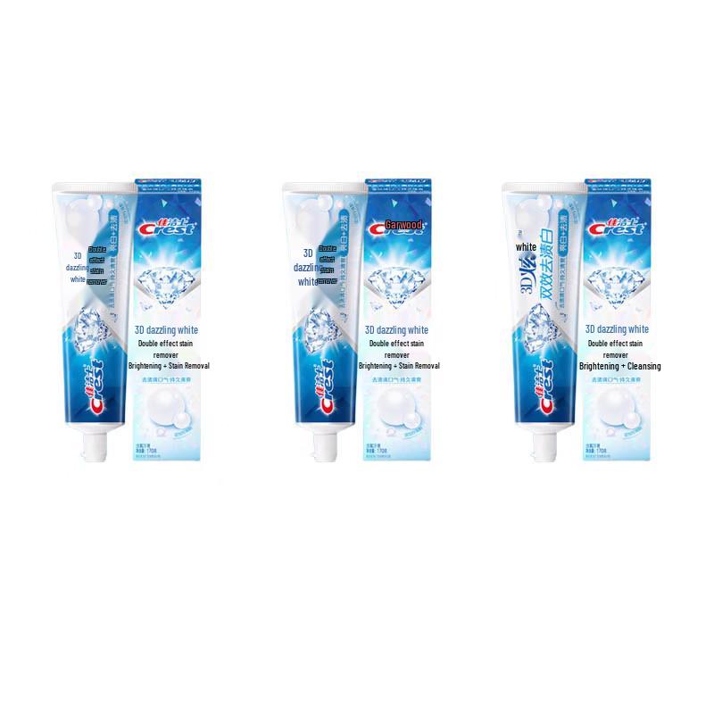 

Crest 3D White Whitening & Cavity Protection Toothpaste