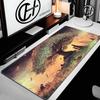 Tree of Life Mouse Pad Large Desk Accessories Desk Pad Rubber Base with Stitched Edge Mousepad NonSlip Mousepad for Office