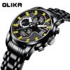 Topmarke Wasserdichte Uhr Herren Koreanischer Stil Mode Herren Casual Sport Quarz Kalenderuhr