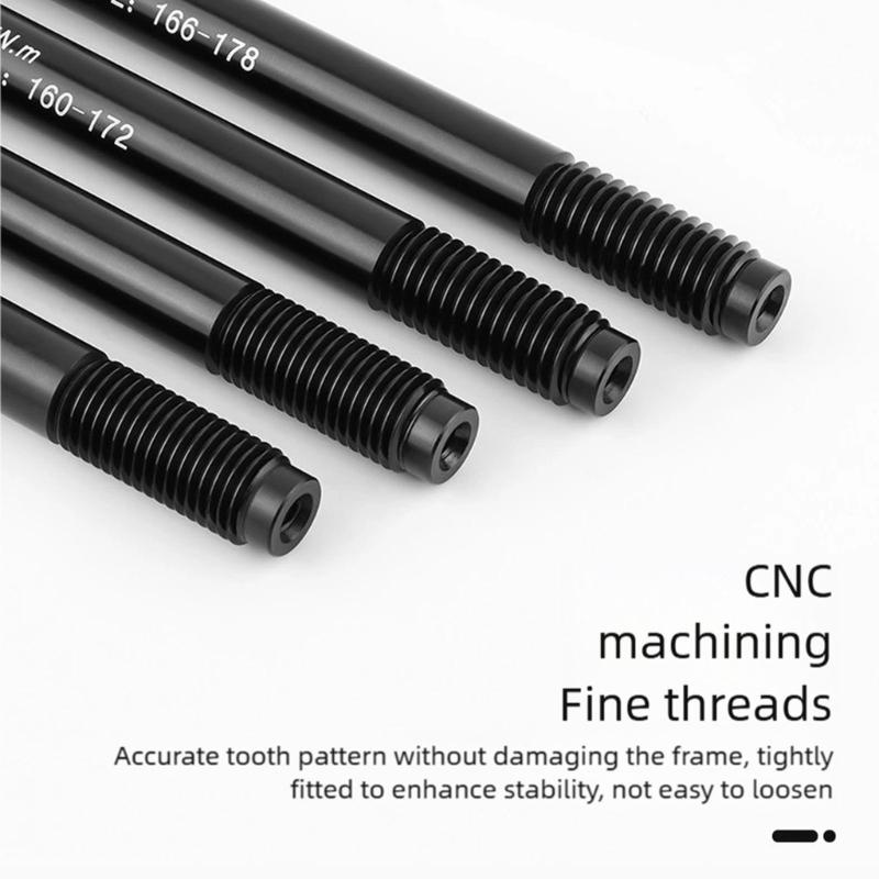 High Strengths Steel Axles Quickly Release Skewer Anti Thefts Locking Compatibility with Most Bicycles Hubs